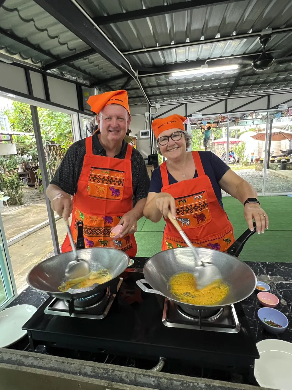 Street Food Tasting Bar + One dish Thai Cooking Class